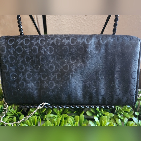 Celine Triomphe Vintage cloth Wallet on unbranded chain - Picture 3 of 13